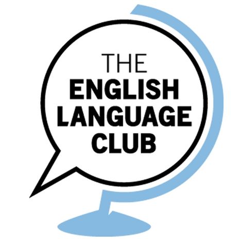 The English Language Club is a an online community for people who want to learn… Language Club Logo, English Club Logo, English Logo, English Club, Improve English, Improve Your English, Esl Teaching, Club Logo, Online Logo