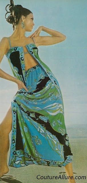 Vintage Pucci •~• advertisement, 1966 Henry Clarke, Pucci Vintage, 1960 Fashion, 60s And 70s Fashion, Fashion 1960s, Sixties Fashion, Vogue Us, Coat Racks, Mod Fashion