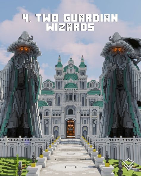 The four ESSENTIALS for a Fantasy Map: 1️⃣ A Roaring Wyvern. 2️⃣ A Courageous Hero. 3️⃣ A Legendary Spartan. 4️⃣ 2 Guardian Wizards. Did we miss any? Comment them below! —— Follow: @varunallc Follow: @varunallc Follow: @varunallc —— © Copyright VarunaLLC. —— #minecraft #minecraftbuilds #minecrafter #minecrafters #minecraftpc #minecraftbuild #minecraftpc #minecraftdaily #minecraftxbox #minecraftpe #minecraftpocketedition #minecraftmemes #mcpe #minecraftserver #minecrafts #minecrafttutorial #... Minecraft Mega Builds, Minecraft Statue Ideas, Minecraft Mega Base, Minecraft Statue, Fantasy Minecraft, Fantasy Statue, Minecraft Statues, Mc Ideas, Map Minecraft