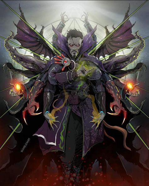 Eldritch Superhero, Strange Supreme, Doctor Strange Art, Bd Art, Stephen Strange, Doctor Strange Marvel, Marvel Drawings, Marvel Characters Art, Marvel Artwork