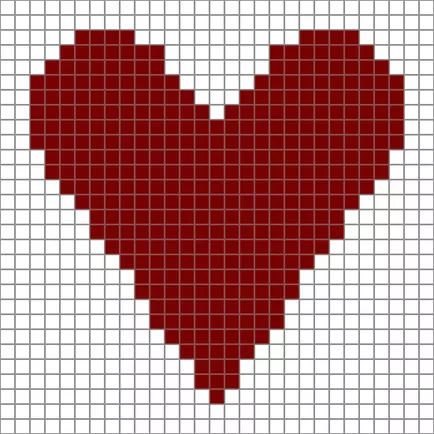 Valentines Crochet, C2c Crochet, Cross Stitch Heart, Crochet Tapestry, Crochet Heart, Tapestry Crochet, Crochet Chart, Knitting Charts, Heart Pattern