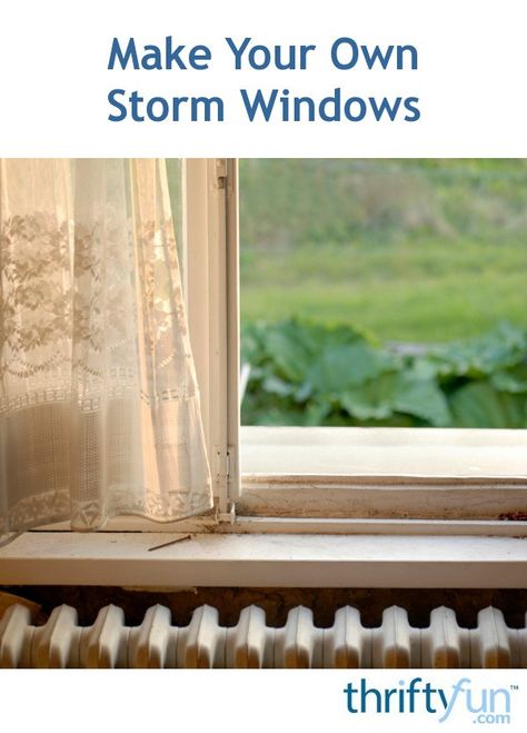 Diy Interior Storm Windows, Storm Windows Diy, Window Screen Frame, Interior Storm Windows, Storm Windows, Basement Windows, My Own House, Window Repair, Own House