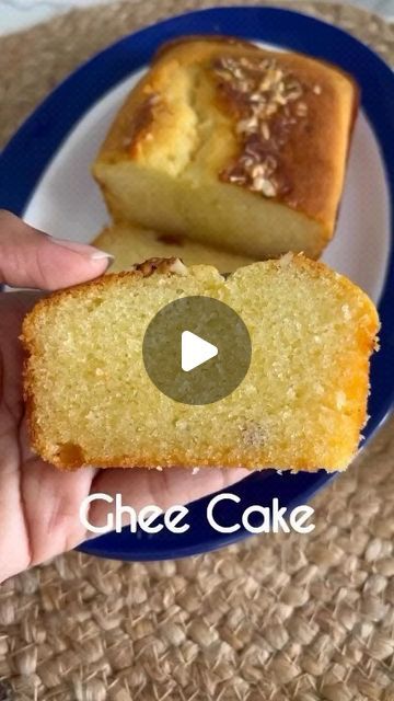 MSK FOOD II FOODIES II Multi Cuisine on Instagram: "Eggless GHEE Cake 🌿  Recipe 🌿 1/2 Cup All Purpose Flour 🌿 1/3 Cup Powdered Sugar 🌿 1/3 Cup Milk Powder 🌿 1/4 Cup Ghee 🌿 1/2 Cup Milk 🌿 1/4 tsp + A pinch Baking Powder 🌿 1/8 tsp Baking Soda  Top the cake with some chopped dried fruits and Finally Bake.  Bake at 180 degrees for 25-30 minutes or until toothpick inserted in the centre comes out clean because every oven is different.  #reelitin #gheecake #vanillacake #basiccake #bakeeasily" Ghee Cake Recipe, Ghee Cake, Achari Paneer, Basic Cake, Vegetarian Snacks Recipes, Eggless Cake, Vegetarian Snacks, Easy Baking Recipes Desserts, All Purpose Flour