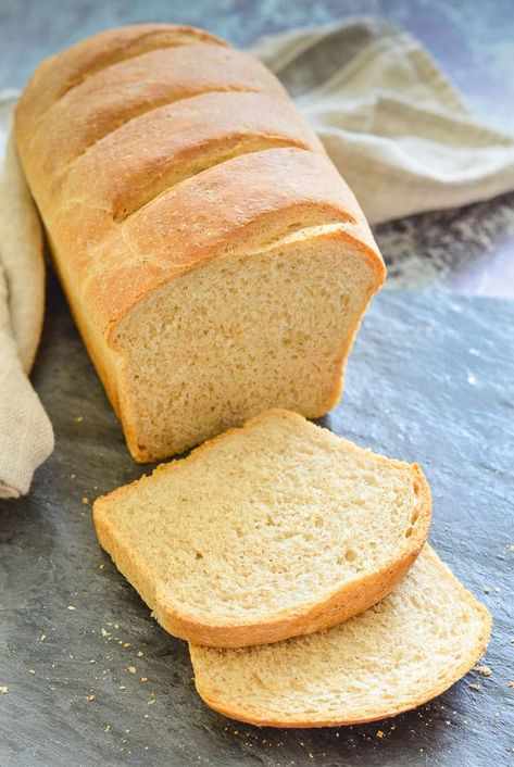 Easy Whole Wheat Bread Millet Bread, Whole Wheat Bread Recipe, Seeded Bread Recipes, Vegan Bread Recipe, Wheat Bread Recipe, Ezekiel Bread, Muffin Bread, Vegan Sugar, Sesame Seed