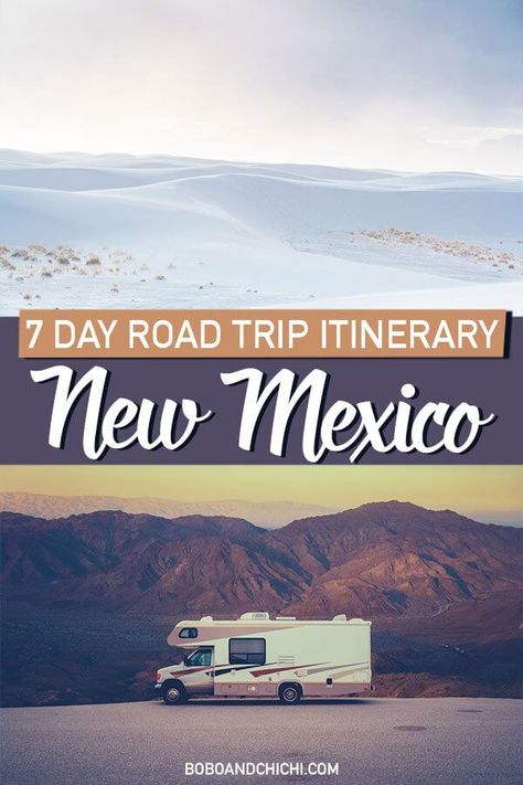 Epic 7 Day New Mexico Road Trip Itinerary - Bobo and ChiChi Truth Or Consequences New Mexico, Road Trip Places To Visit, Mexico Road Trip, Carlsbad New Mexico, New Mexico Vacation, New Mexico Albuquerque, White Sands New Mexico, New Mexico Road Trip, Mexico Itinerary