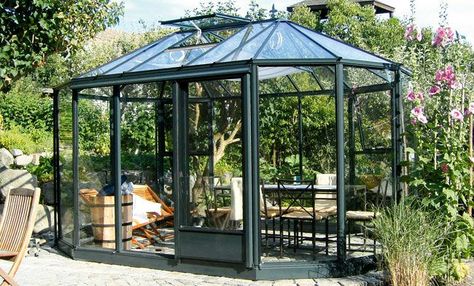 Enclosed Gazebo, Bbq Gazebo, Permanent Gazebo, Polycarbonate Roof Panels, Mini Serre, Aluminum Gazebo, Hobby Greenhouse, Tub Enclosures, Black Garden