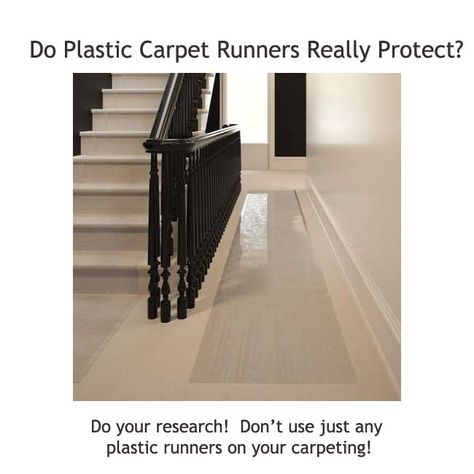 Plastic carpet runners Carpet Protector Ideas, Affordable Carpet, Carpet Cover, Vinyl Rug, Floor Runners, White Carpet, Rug Runners, Carpet Installation, Vinyl Floor Mat