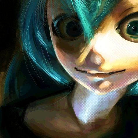 Miku Illustration, Hatsune Miku Doll, Miku Doll, Hatsune Miku Cosplay, Creepy Core, Miku Hatsune Vocaloid, Wow Art, Poses References, Scary Art