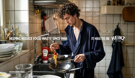 Heinz: HELPING REDUCE FOOD WASTE SINCE 1869 • Ads of the World™ | Part of The Clio Network Heinz Ads, Coke Ad, Ad Photography, Commercial Ads, Food Advertising, Ad Of The World, Consumer Behaviour, Photographer Advertising, Brand Campaign