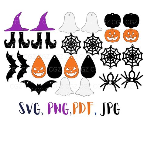 Boucle Oreille Cricut, Faux Leather Pumpkin Earrings Svg, Fall Leather Earrings Svg, Faux Leather Earrings Svg, Halloween Earring Svg, Skull Earring Svg, Earring Svg, Reindeer Face, Witch Earrings