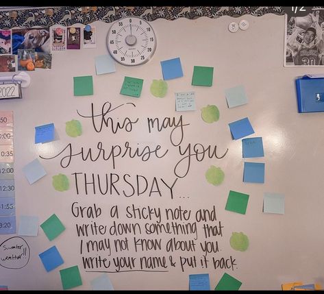 Thursday Morning Question, Thursday Whiteboard Message, White Board Messages, Write Prompts, Whiteboard Prompts, Whiteboard Questions, Office Motivation, Star Wars Classroom, Whiteboard Messages