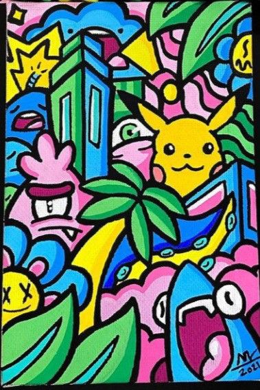 Posca Doodle Art, Posca Doodles, Posca Art Doodle, Art Niche, Doodle Art Letters, Graffiti Wildstyle, Doddle Art, Arte Doodle, Cute Eyes Drawing