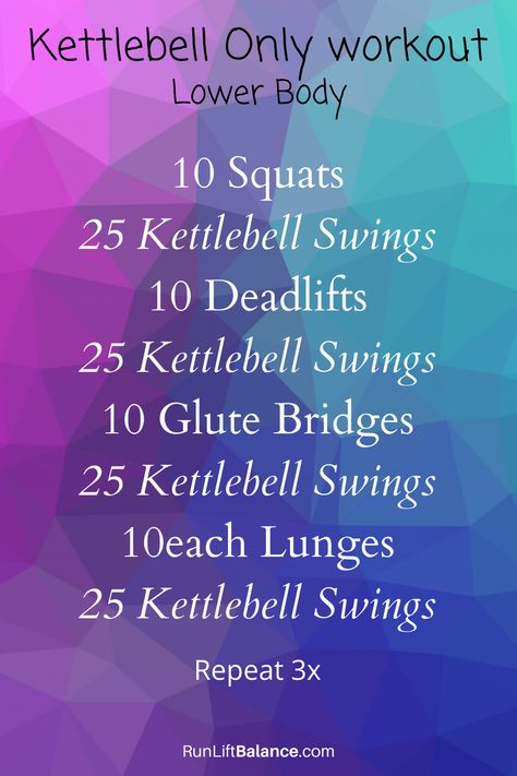 Kettlebell Superset Workout, Lower Body Kettlebell Workout For Women, Kettlebell Lower Body Workout, Lower Body Kettlebell Workout, Kettlebell Exercises For Glutes, Kettlebell Full Body Workout, Kettlebell Hiit Workout, Hitt Training, Workout For Runners