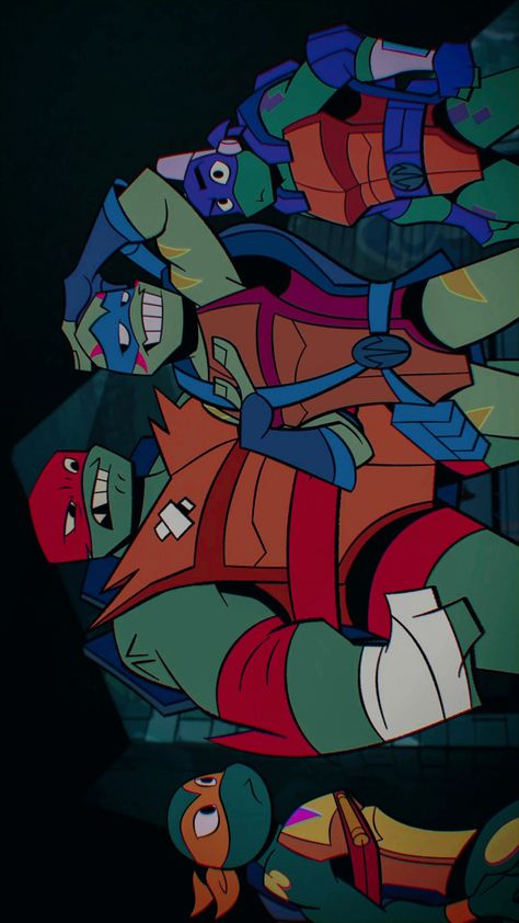 Tmnt Screencaps, Rottmnt Wallpaper Pc, Rottmnt Wallpaper Laptop, Rottmnt Turtles, Rottmnt Wallpaper, Turtle Background, Tmnt Wallpaper, Tmnt Characters, Ninja Turtles Funny