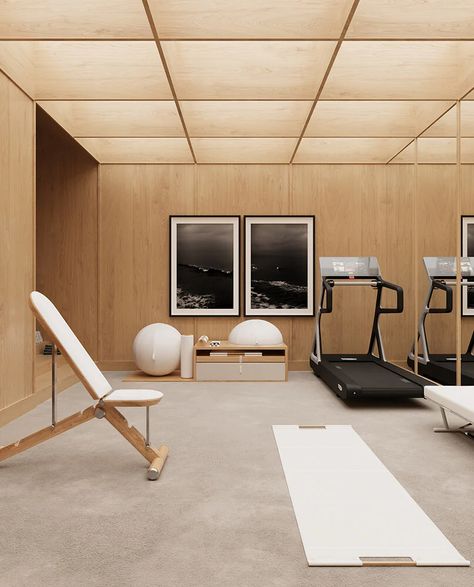 Luxury Gym Design, Luxury Home Gym, Luxury Fitness, Boutique Gym, House Gym, Luxury Gym, Bespoke Home, Basement Gym, Hotel Gym