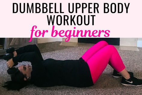 Dumbbell Upper Body Workout, Body Workout For Beginners, Arm Workout Routine, Arm Workout For Beginners, Dumbbell Arm Workout, Bad Knee Workout, Month Workout, Workout Plan For Beginners, Fat Loss Workout