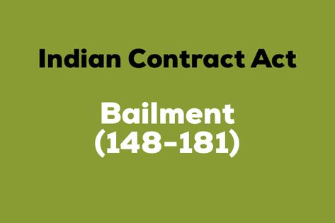 Chapter IX (Section 148 to Section 181) - BAILMENT - Indian Contract Act What Are Human Rights, Law Notes, What Is Human, Education Policy, Give Directions, Best Titles, What Is Meant, Law Student, Case Study