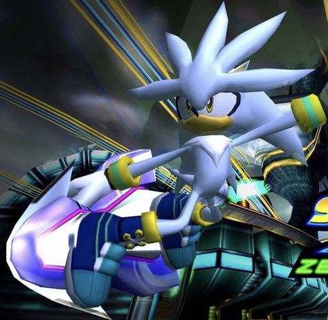 Sonic Astetic Wallpaper, Pfp Sonic, Sonic Silver, Silver The Hedgehog, Blue Hedgehog, Sonic Franchise, Hedgehog Art, Sonic Adventure, Sonic And Shadow