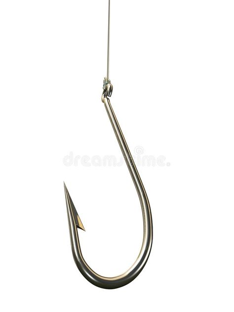 Fishing Hook. 3D rendered fishing hook over white background , #Ad, #rendered, #Hook, #Fishing, #fishing, #background #ad Fishing Hook Illustration, Fish Hook Illustration, Fishing Background, Spongebob Party, Makeup Class, Fishing Hook, Sponge Bob, Vector Portrait, Background Illustration