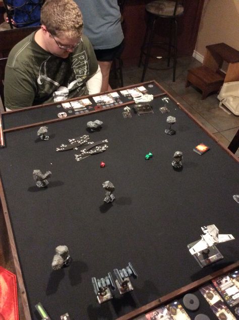 Star Wars X-Wing miniatures game board Star Wars Table, Table Top Game, Wings Game, Star Wars X Wing, X Wing Miniatures, X Wing, Miniature Games, Top Game, Game Board