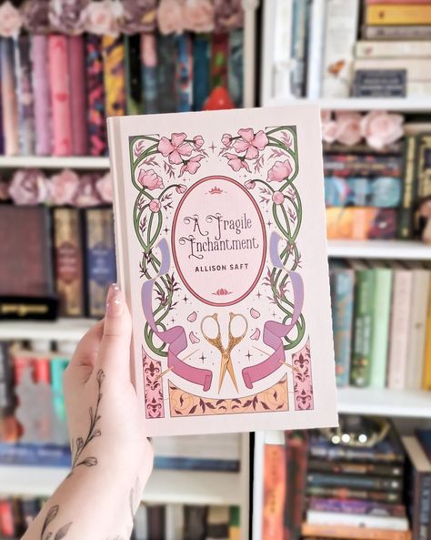 Books With Cool Covers, A Fragile Enchantment, Cute Books To Read, Magical Book Cover, Cute Book Covers, Fairyloot Books, Books With Pretty Covers, Book Covers Aesthetic, Everything Everything Book