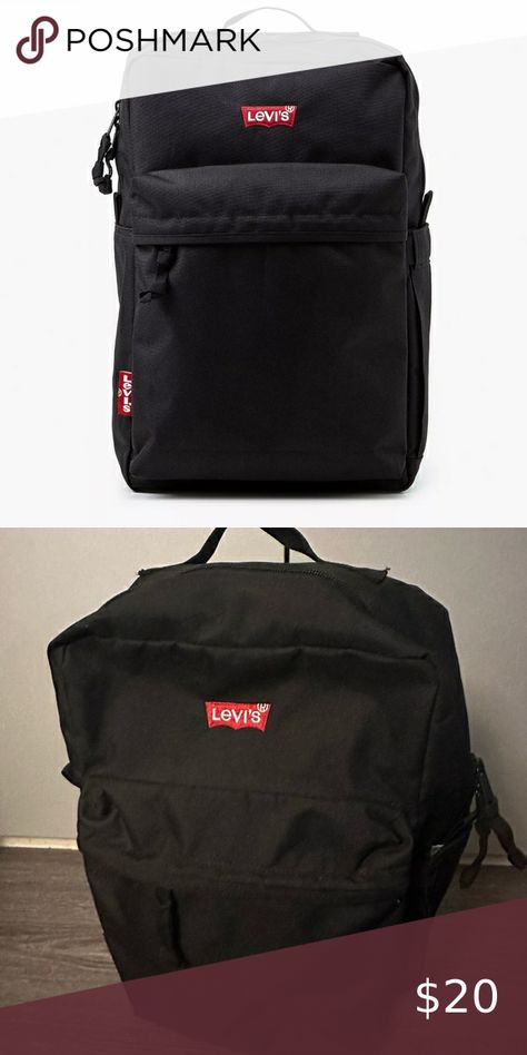 Levi’s black backpack never before used Black Backpack, Levi's, Skin Care, Backpacks, Handbags, Skin, Closet, Black