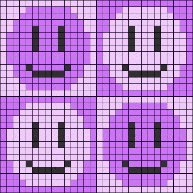 Alpha pattern #135800 | BraceletBook Pixel Art 20x20 Grid, 20x20 Pixel Art, Tapestry Graph, Alpha Knot, Simple Alpha Patterns, Small Alpha Patterns, Crochet Fits, Happy Emoji, Smiley Smile