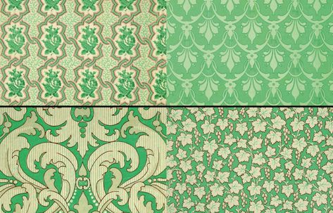 The Color That May Have Killed Napoleon: Scheele's Green | Open Culture Paris Green, Victorian Wallpaper, Taste Made, Green Paint, Green Wallpaper, How To Dye Fabric, Digital Wallpaper, Of Wallpaper, Victorian Homes