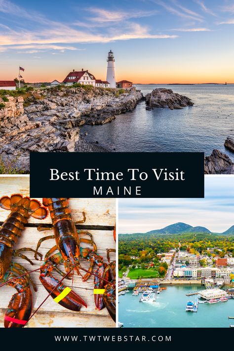 Best Time To Visit Maine, Things To Do In Maine In October, Best Places To Visit In Maine, Maine Vacation Itinerary, Maine In November, Maine Fall Vacation, Maine In September, Maine In October, Maine October