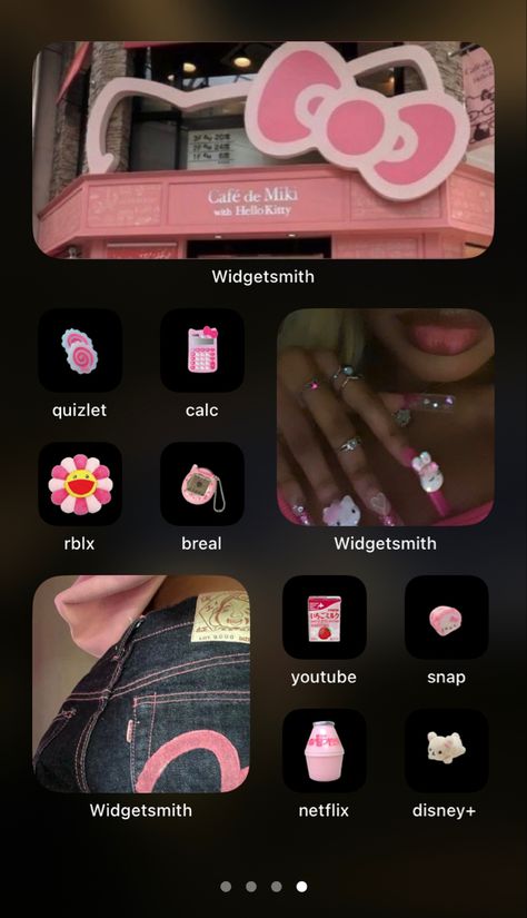 Homescreens For Iphone Ios 16, Baddie Ios14 Homescreen, Baddie Ios 16 Wallpaper, Cute Phone Ideas Homescreen, New Ios 16 Wallpaper Ideas, Phone Layouts Aesthetic, Widget Lockscreen Ideas, Baddie Iphone Layout, Widget Apps For Iphone