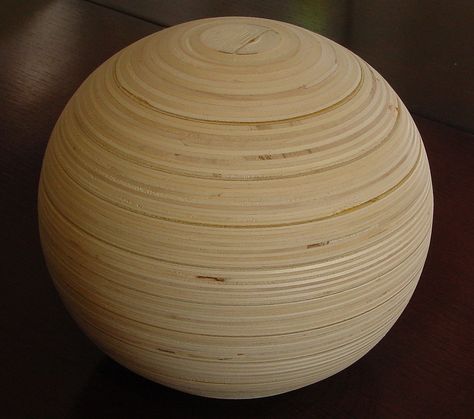 This is a 8" wooden sphere made of laminated wood.  It is simple and understated but always gets noticed. Wooden Urns For Ashes, Urn Necklaces For Ashes, Necklaces For Ashes, Post Modern Architecture, Wood Sphere, Wooden Urn, Urn For Ashes, Decorative Spheres, Beach House Design