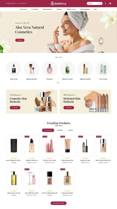 #Cosmetic_Website_Design #Cosmetic_Website #Ecommerce_Ui_Design #Website_Branding_Design Cosmetic Website Design, Cosmetic Website, Website Branding Design, Skincare Design, Beauty Ecommerce, Cosmetic Web, Skincare Ads, Shopify Templates, Ui Design Website