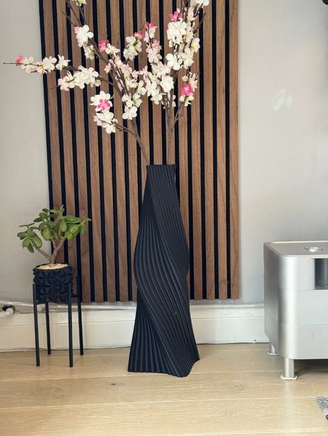 Dried Floral Vase, Pampas Vase, Standing Vase, Dried Flowers Vase, Resin Dried Flowers, Vase Floor, Floor Standing Vase, Pampas Grass Vase, Large Floor Vase