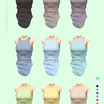 Rick Owens Basic Rib Tank Top | Charonlee SIMS on Patreon Sims4 Rick Owens, Sims 4 Rick Owens, Sims 4 Tank Top, Sims Clothes, Rib Tank Top, Ribbed Tank Tops, Rick Owens, Sims 4, Tank Top