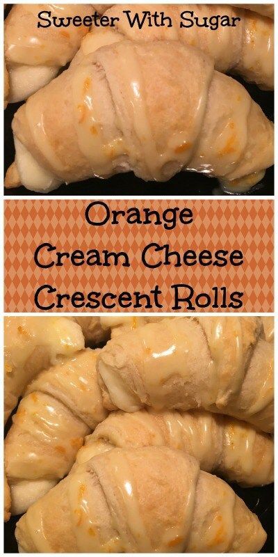 Brunch Snacks, Crescent Roll Recipes Dessert, Pillsbury Crescent Roll Recipes, Crescent Roll Dessert, Orange Cream Cheese, Cream Cheese Crescent Rolls, Cheese Crescent Rolls, Best Breakfast Casserole, Crescent Recipes