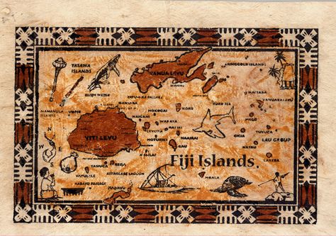 Fiji - my dream vacation! Fiji Culture, Fiji Islands, Baddie Outfits Ideas, Gallery Art, Dream Vacation, My Dream, Dream Vacations, Digital Printing, Vintage World Maps