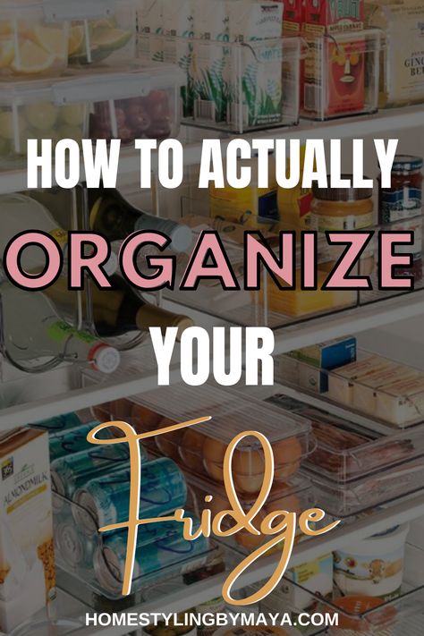 Best Way To Organize Fridge, Samsung Fridge Organization Ideas, Refridge Organization Ideas Kitchen, How To Organize Your Fridge, Organize Refrigerator Ideas, Fridge Door Organization, Organizing Fridge Ideas, Organized Refrigerator Ideas, How To Organize Fridge