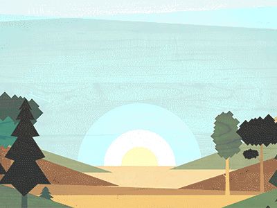 Forest Zoom Infinite by Ronald Rabideau Infinite Zoom Animation, Zoom Animation, Foreground Middleground Background, Forest Gif, Motion Logo, Animation Stop Motion, Graphic Animation, Cute Bear Drawings, Motion Design Animation