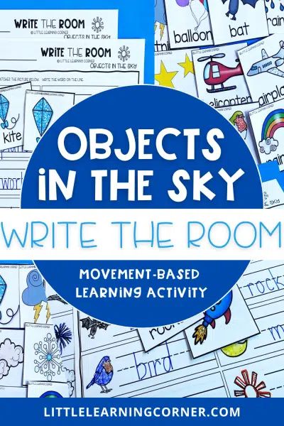 Objects In The Sky Kindergarten, Bird Crafts Preschool, Language Arts Lesson Plans, Learning Corner, Kindergarten Themes, Common Core Kindergarten, Preschool Lesson Plan, Write The Room, Montessori Learning