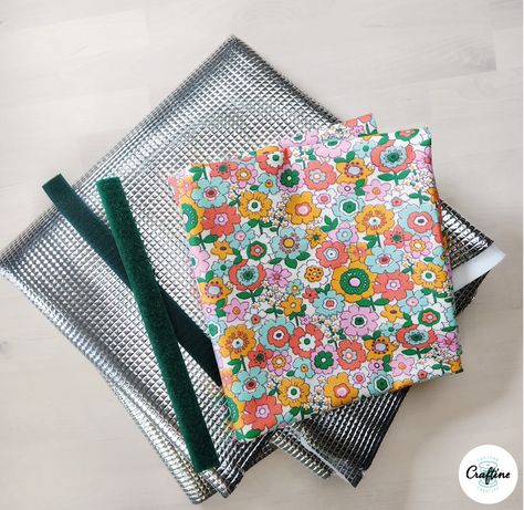 Tuto DIY : Coudre son sac isotherme (Lunch bag) - Le blog de Craftine Sac Lunch, Lunch Bag, Textiles, Couture