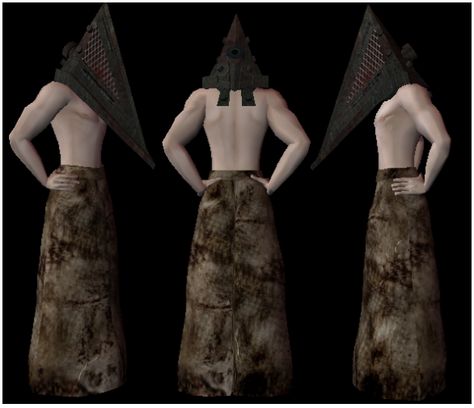 Sims 4 Silent Hill Cc, Sims 4 Silent Hill, Pyramid Head Helmet, Pyramid Head, Silent Hill, Ts4 Cc, Sims 4 Cc, Sims 2, Mens Costumes