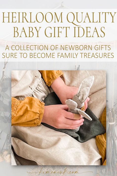 You never know which baby gift will become the child's favorite that he/she will treasure for years to come. We curated a collection of 11 Heirloom Quality Baby Gift ideas that could well become family heirlooms. Baby Girl Keepsake Ideas, Onesie Keepsake Ideas, Sentimental Baby Gifts, Family Heirloom Ideas, Newborn Keepsake Ideas, Baby Keepsake Ideas, Newborn Gifts Diy, Baby Keepsake Gifts, Meaningful Baby Gifts