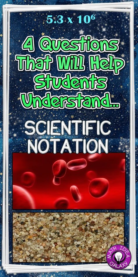 Scientific Notation Worksheet, Math 8, Middle School Math Classroom, Scientific Notation, Secondary Math, Math Help, 7th Grade Math, Teaching Students, 8th Grade Math