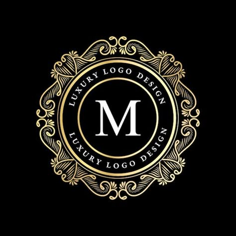 Victorian Logo, Calligraphic Logo, Tattoo Logo Design, Calligraphy Logo Design, Ornamental Frame, Elegant Business Cards Design, Logo Frame, Royal Logo, Vintage Badge