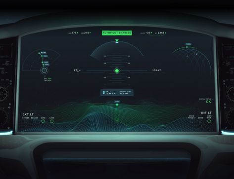 Aviation HMI - UI Exploration on Behance Navigation Ui, Horology Design, Navigation Design, Design Posters, Maxon Cinema 4d, App Ui Design, Interaction Design, Design Ui, Air Show