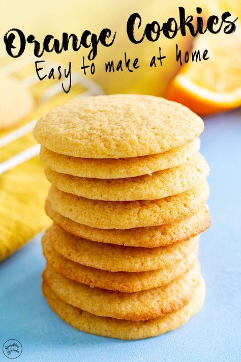 Orange Extract Recipes, Cookie Recipe With Oil, British Biscuit Recipes, Brown Sugar Cookie Recipe, Prune Recipes, Drop Cookie Recipes, Orange Extract, Cookie Recipes Chewy, Plain Cookies