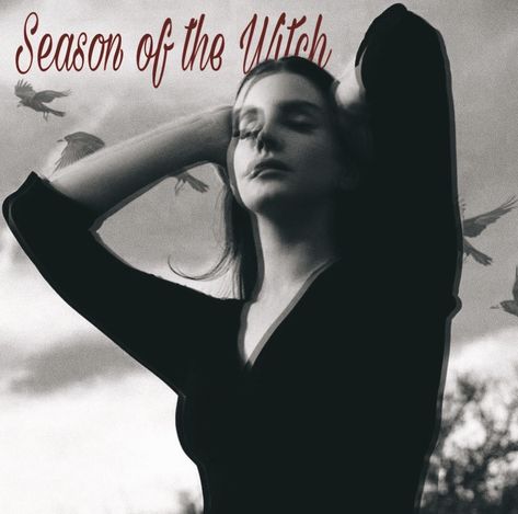 Season Of The Witch Lana Del Rey, The Witch Poster, Witch Poster, Lana Del Rey Songs, Season Of The Witch, The Witch, Lana Del Rey, Soundtrack, Album Covers