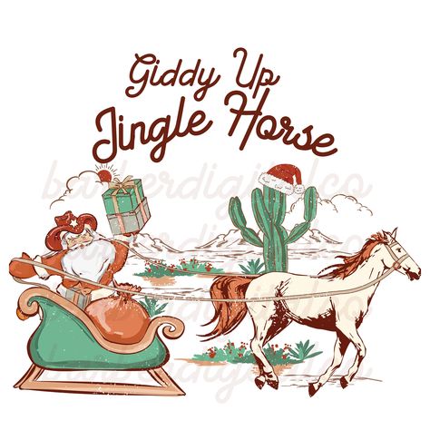 Western Christmas Widgets, Calenders Ideas, Holiday Hoedown, Easy Christmas Drawings, Cowgirl Christmas, Christmas Cowboy, Cowboy Santa, Christmas Door Decorating Contest, Etsy Quotes