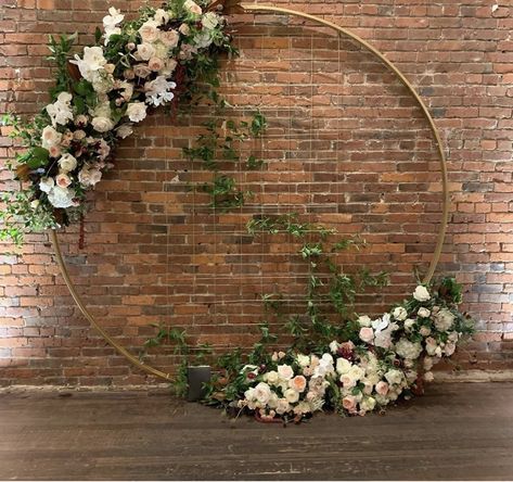 Hoop Wreath, Photo Booth, Florist, Arch, Flowers, Floral, Home Decor, Home Décor