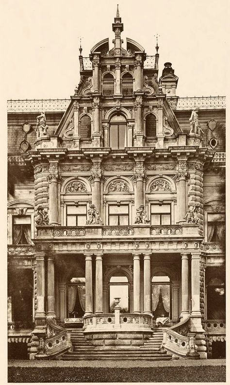 1910s Architecture, Germanic Architecture, Classical Architecture House, Tartarian Architecture, Architecture Photography Buildings, Architecture Mapping, Victoria House, German Architecture, Unusual Buildings